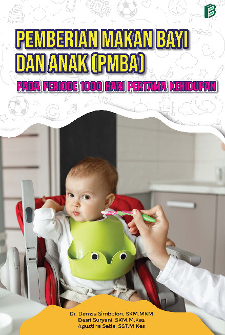 Sampul buku Pemberian Makan Bayi...
